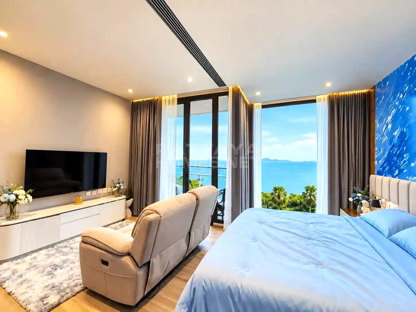 คอนโด 1 ห้องนอน ให้เช่าที่ Arom Wongamat – 3