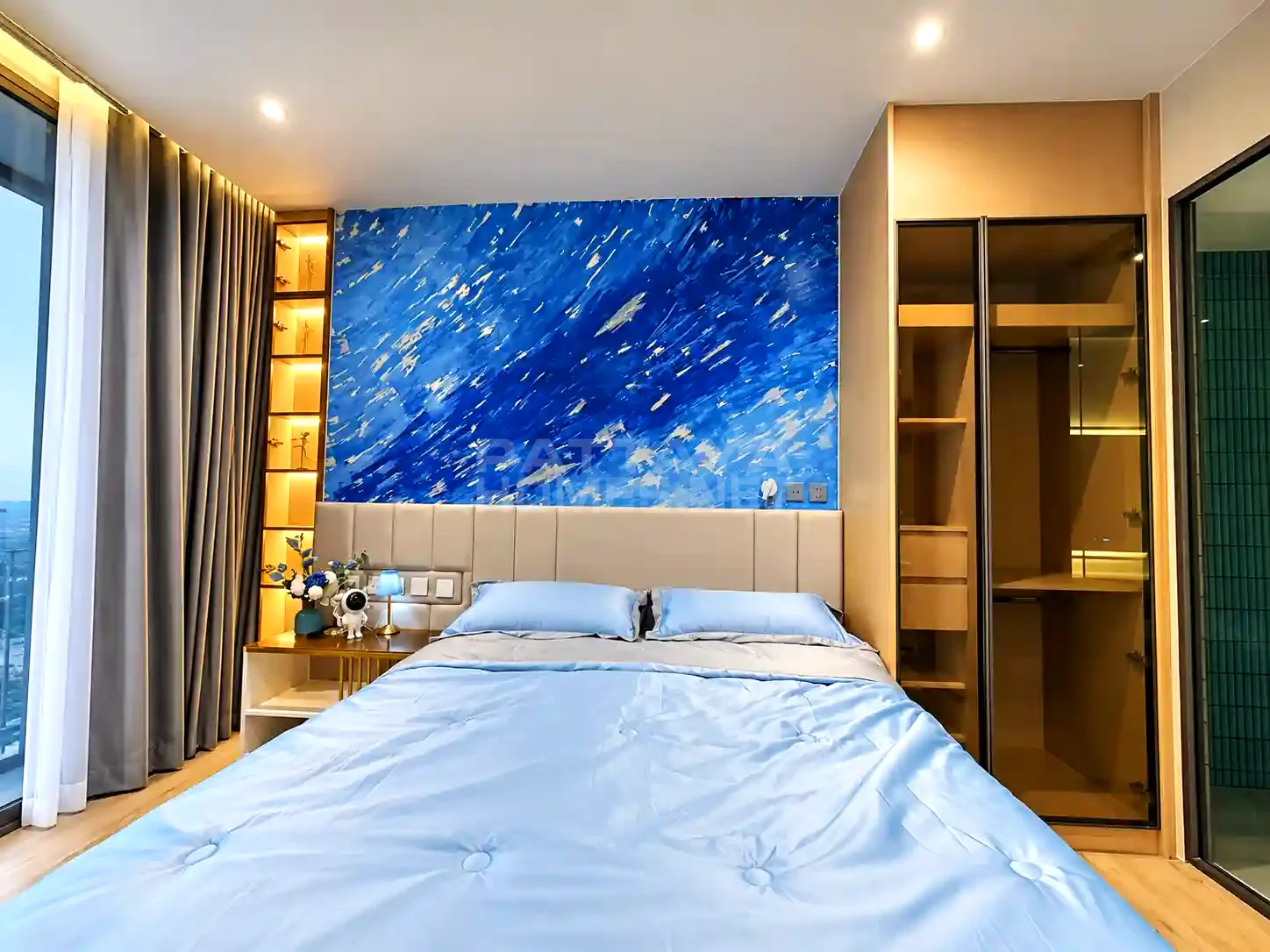 คอนโด 1 ห้องนอน ให้เช่าที่ Arom Wongamat – 6