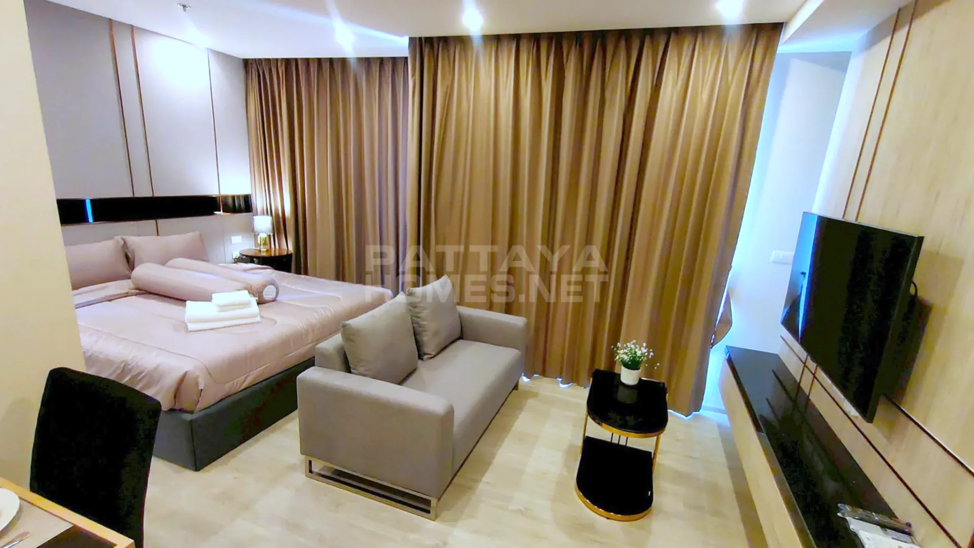 สตูดิโอ ให้เช่าที่ The Panora Pattaya – 11