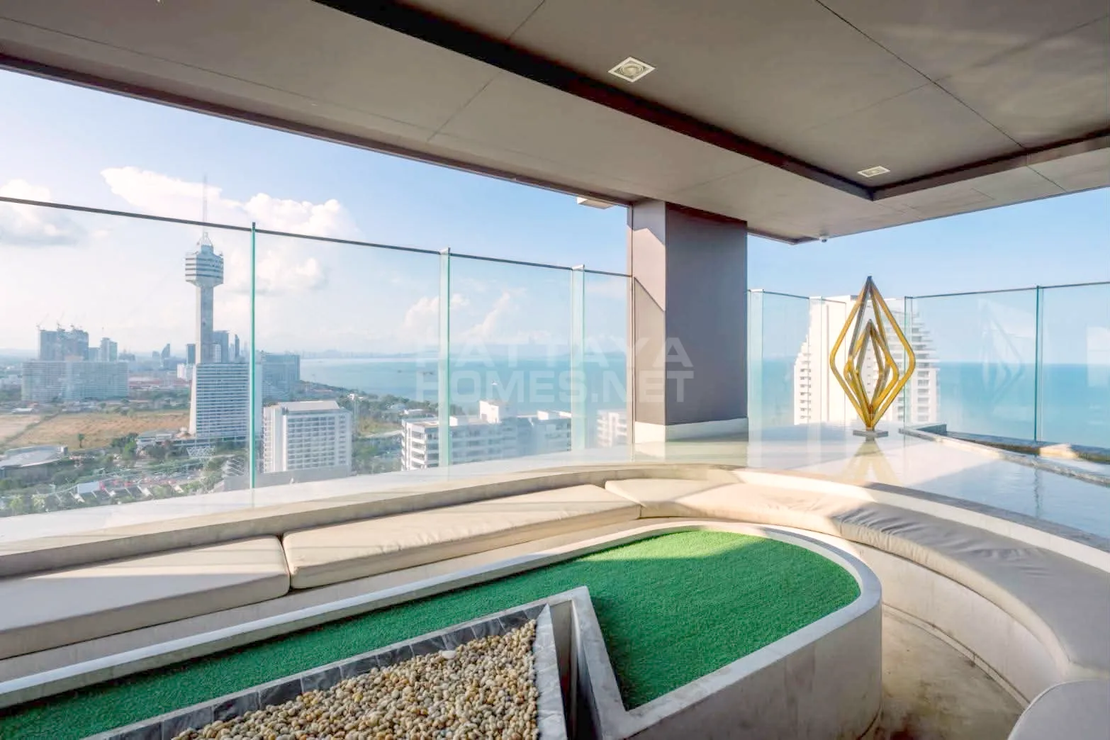 คอนโด 1 ห้องนอน ให้เช่าที่ The Panora Pattaya – 13
