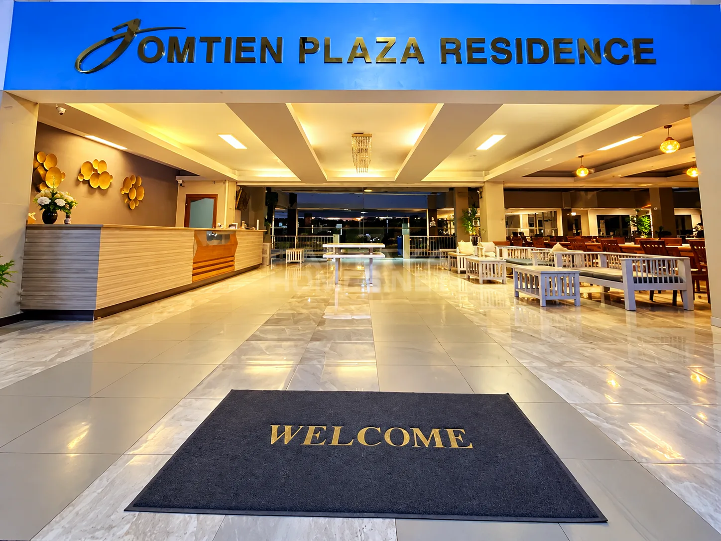 Lejlighed med 1 soveværelse til leje i Jomtien Plaza Residence – 14