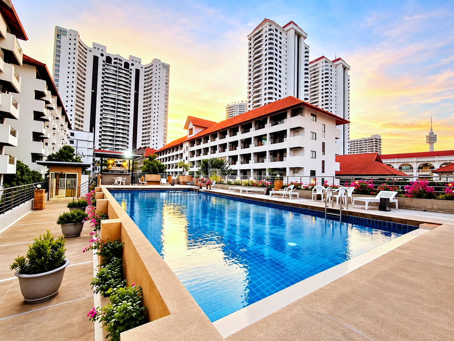 1-bedroom condo for rent in Jomtien Plaza Residence – 14