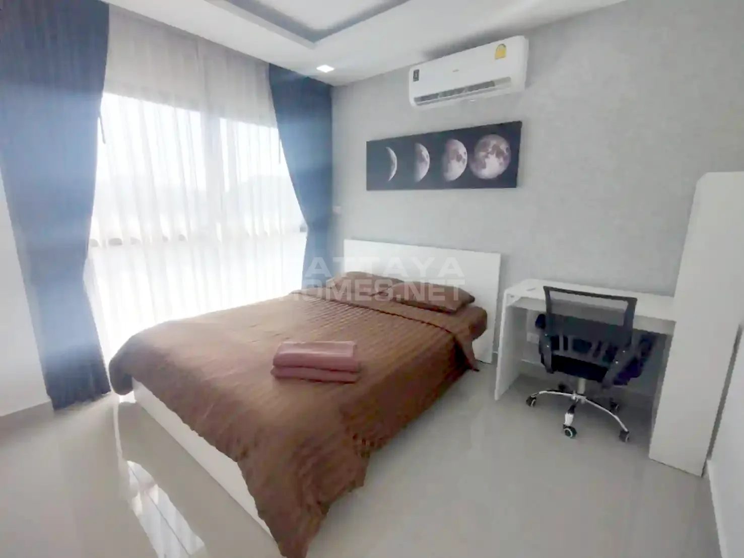 คอนโด 1 ห้องนอน ให้เช่าที่ Siam Oriental Star – 7