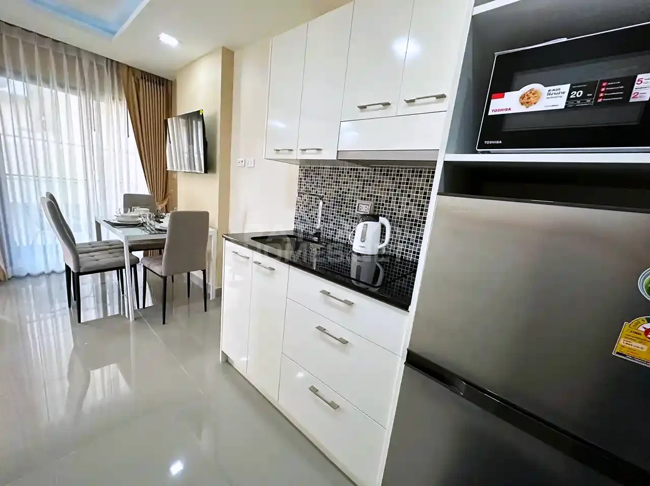 Квартира с 2 спальнями в аренду в Siam Oriental Star – 4