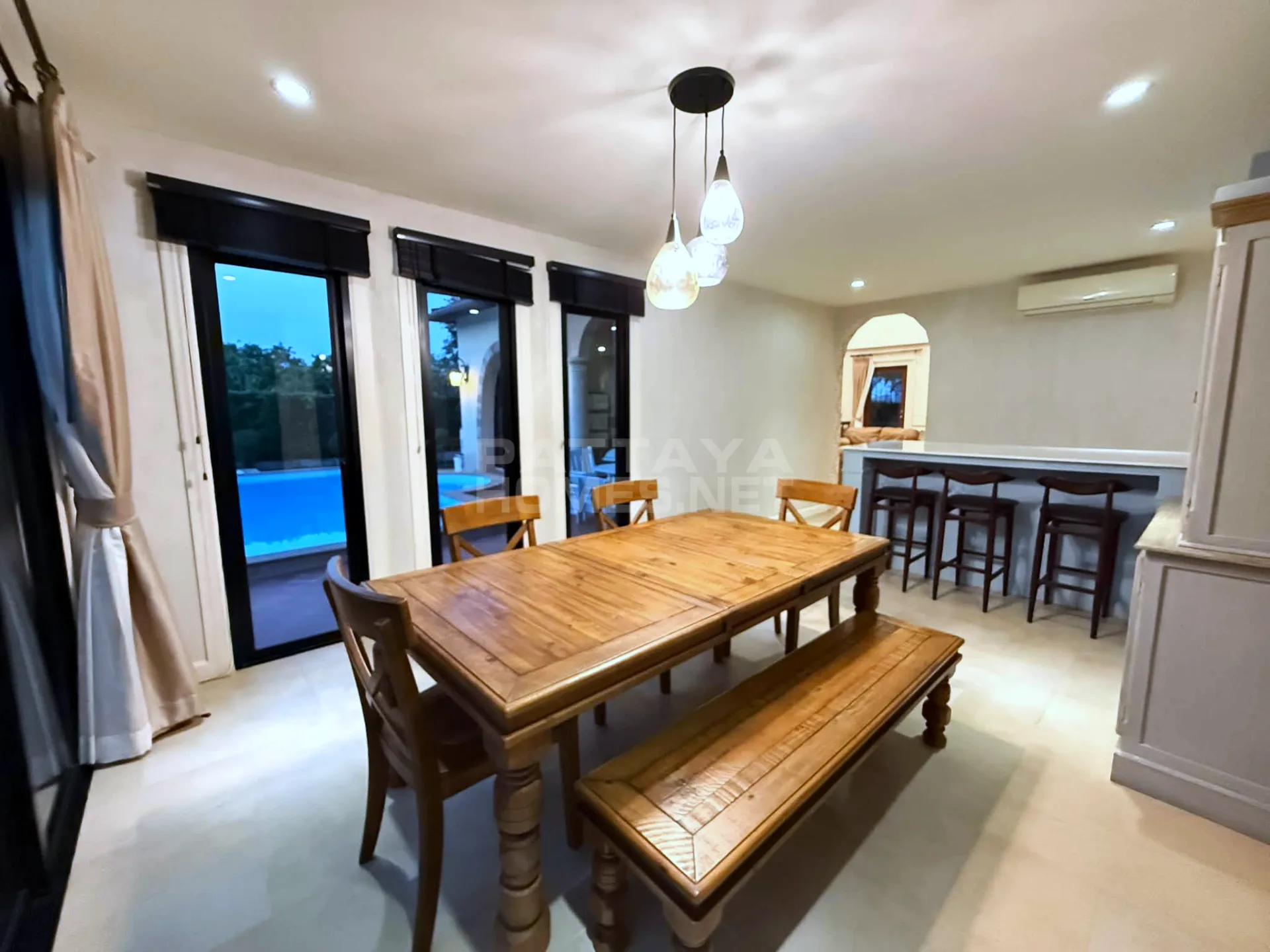 คอนโด 4 ห้องนอน ให้เช่าที่ Nusa Chivani Pattaya – 9