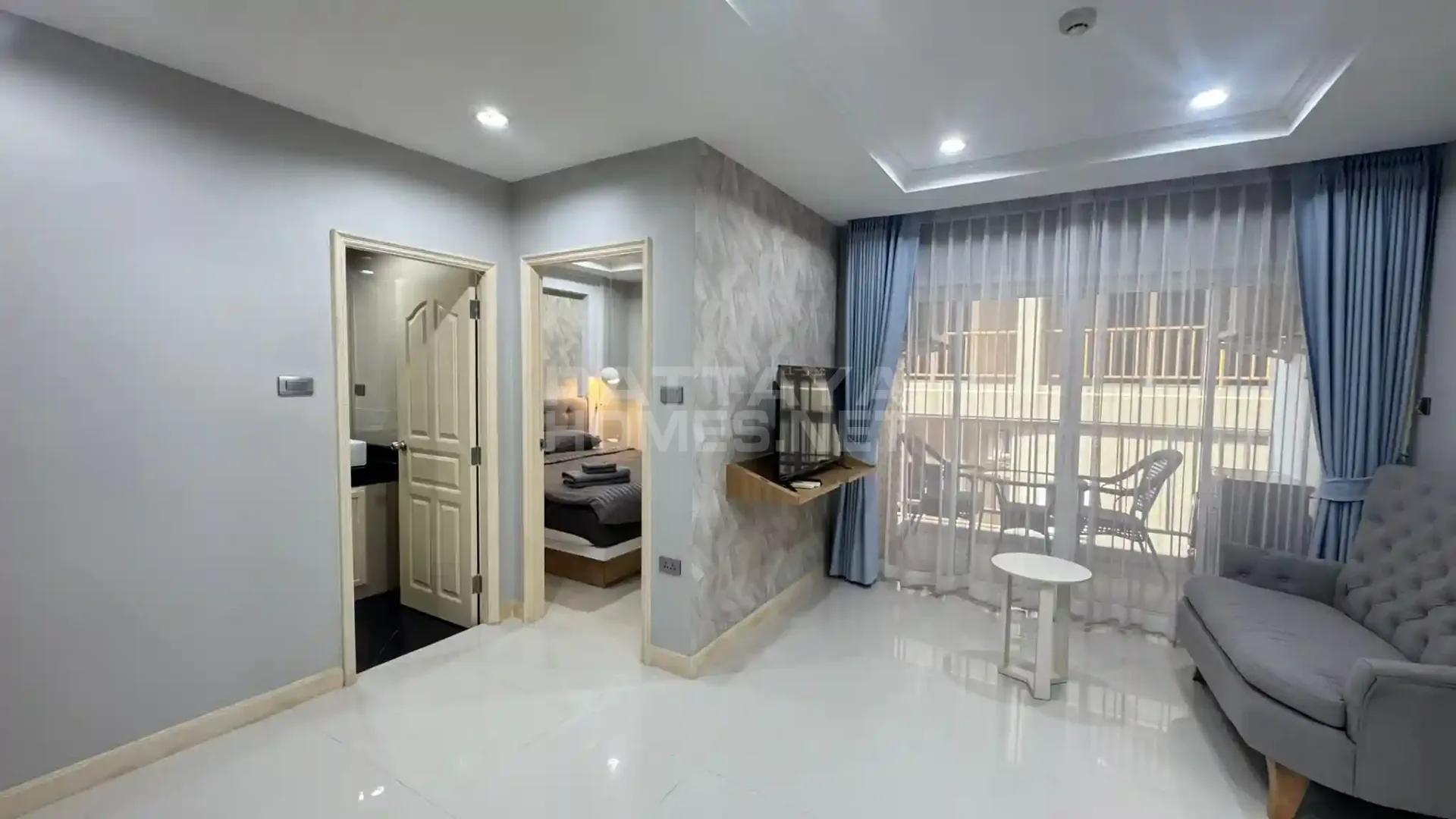 คอนโด 1 ห้องนอน ให้เช่าที่ New Nordic Trend 1 – 2