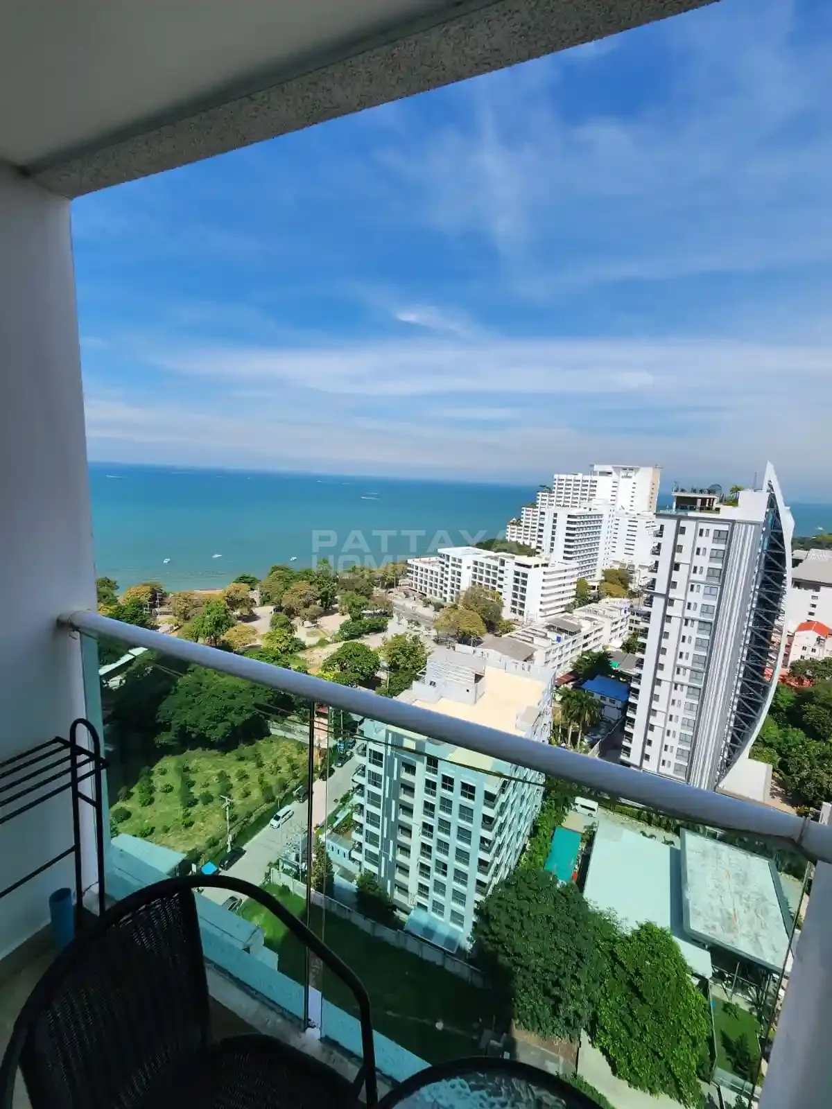 คอนโด 1 ห้องนอน ให้เช่าที่ Cozy Beach View – 13