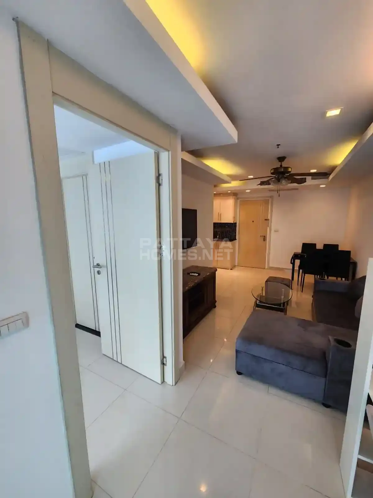 คอนโด 1 ห้องนอน ให้เช่าที่ Cozy Beach View – 3