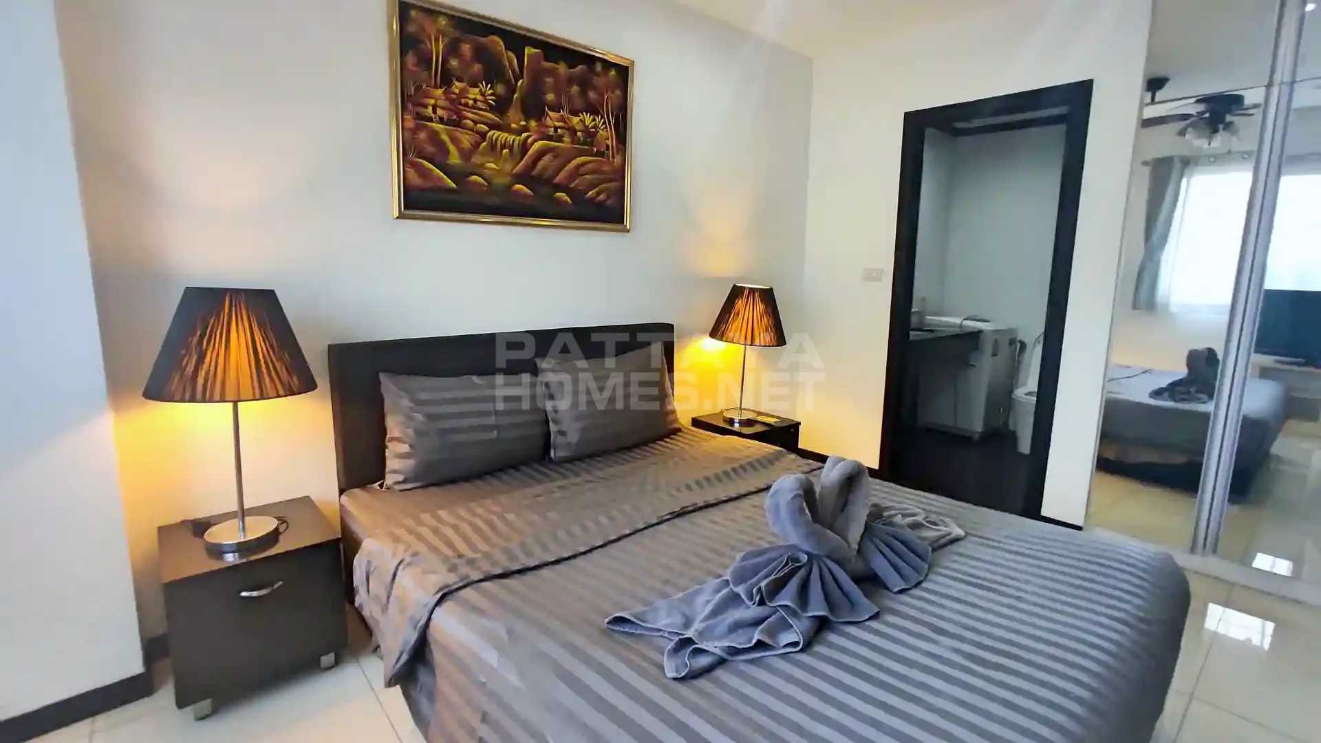 1-bedroom condo for rent in Siam Oriental Garden 1 – 7
