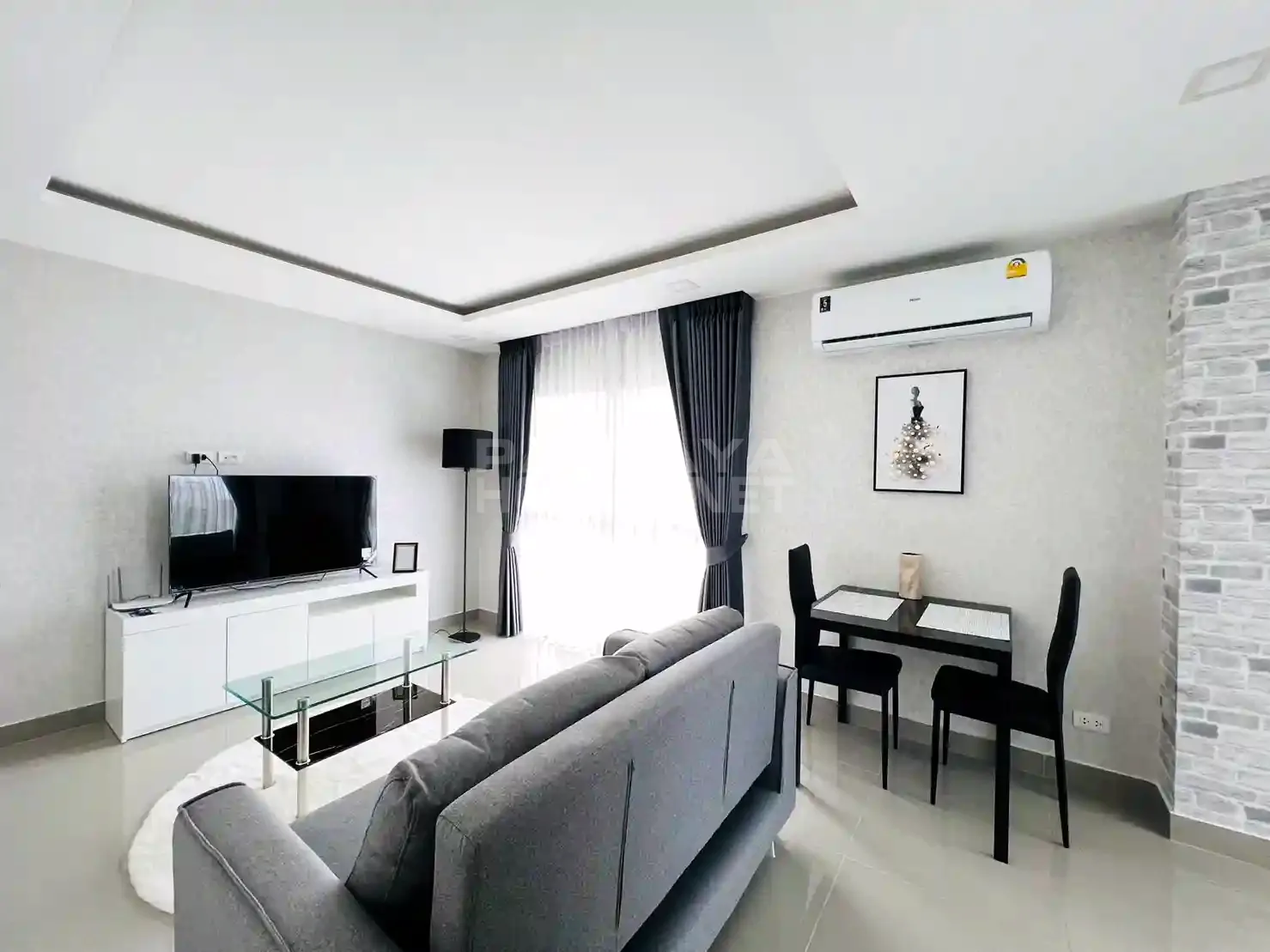 คอนโด 1 ห้องนอน ให้เช่าที่ Siam Oriental Star – 2