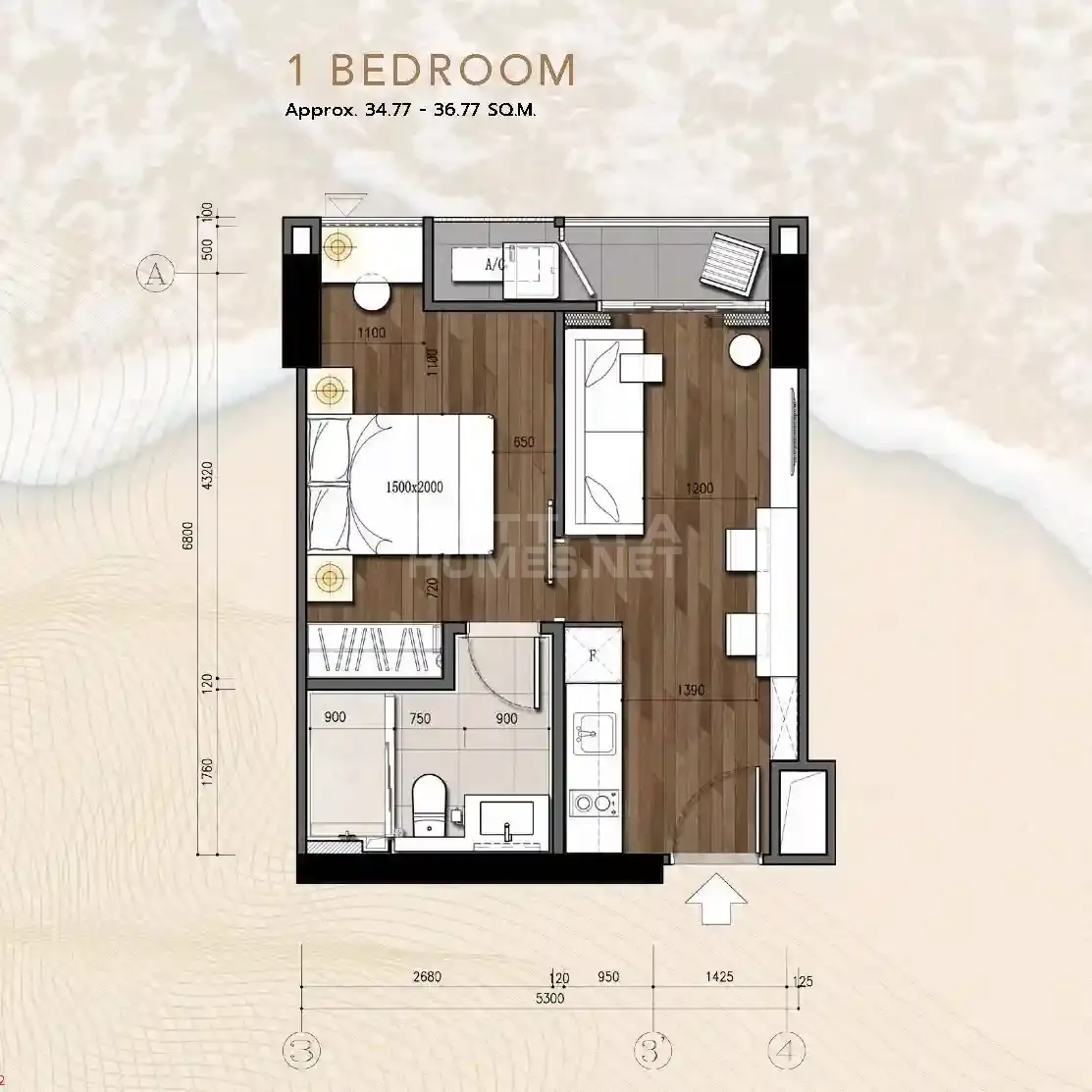 1-bedroom condo for rent in Beverly Mountain Bay – 9