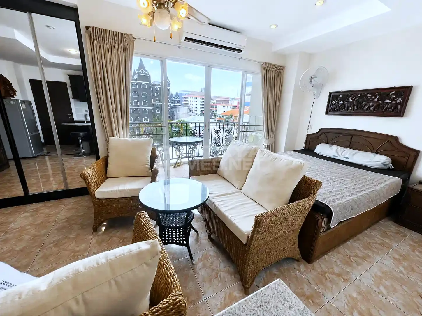 Studio for rent in Siam Oriental Condominium – 2