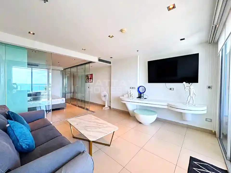 คอนโด 1 ห้องนอน ให้เช่าที่ The Sands Pratumnak – 14