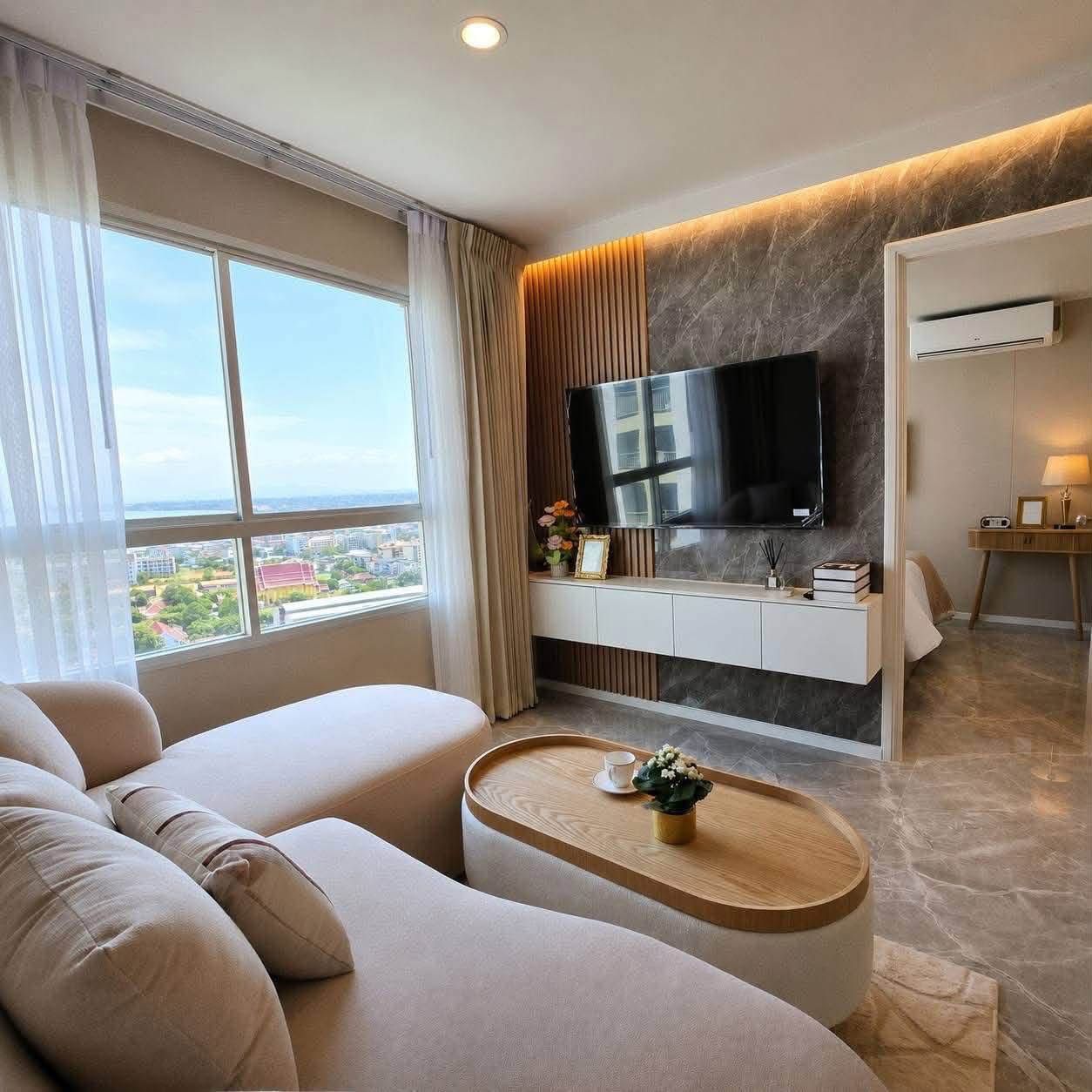 คอนโด 1 ห้องนอน ขายที่ Lumpini Ville Naklua – 4