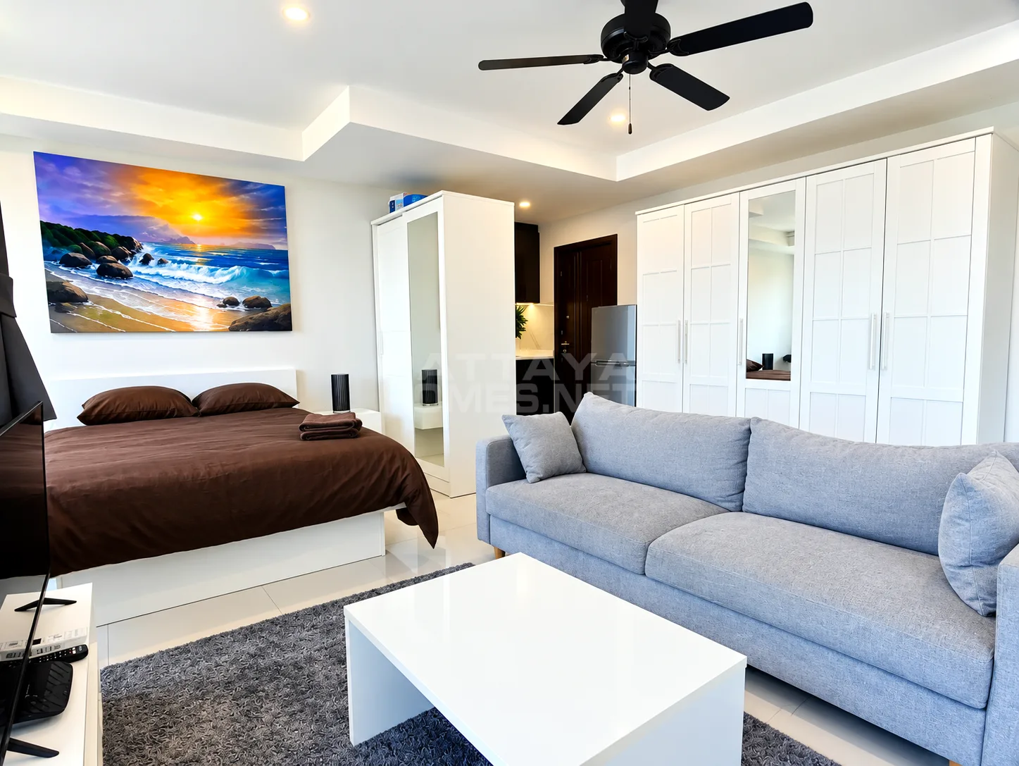 Studio for sale in Siam Oriental Twins – 3